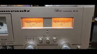 Marantz 1810 Stereo Cassette Deck [upl. by Htenaj]