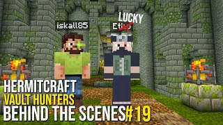 Vault Hunters HermitCraft ETHO IS THE LUCKIEST PERSON EVER  Behind the scenes [upl. by Anaz]