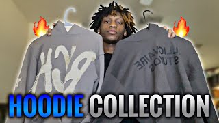 MY 1000 HOODIE COLLECTION🔥 [upl. by Mahoney408]