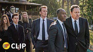 Tony Starks Funeral Scene  Avengers Endgame 2019 IMAX Movie Clip HD 4K [upl. by Ubald]