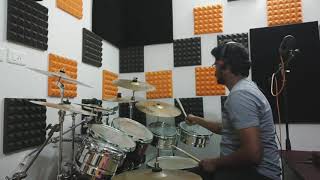 Billa theme Drums cover Thala Ajith Kumar Happy birthday Yuvan Shankar raja [upl. by Hilton]