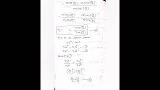 Intermediate first year physics Thermodynamics Carnot Engine 8Marks question hand written notes [upl. by Tilly939]