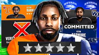 I Flipped a 5 Star Recruit [upl. by Ecirpak719]