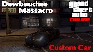 GTA 5 Online  Dewbauchee Massacro  High Life DLC Customization Guide [upl. by Asfah]