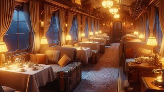 Orient Express ASMR  A Cozy 1930s Journey from Istanbul to Paris  Drift to Sleep with Gentle Rain [upl. by Fi790]