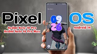 PixelOS with Android 14 With Miui Camera For Redmi Note 10 ProMax [upl. by Shutz491]