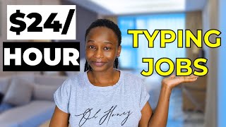 Earn 575Month 5 Typing jobs for beginners worldwide  Transcription jobs online [upl. by Ailehpo]