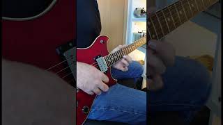 Playing the live solo from Jacobs Ladder by Huey Lewis and the News guitarsolo guitarcover 80’s [upl. by Ylsew]