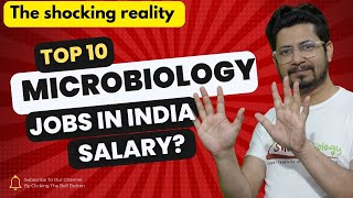 Best Microbiology jobs in India  Salary of microbiologist [upl. by Borszcz]