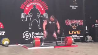 Eddie Hall soulève 500 kilos en deadlift et frôle la mort [upl. by Inaniel]