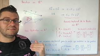 Rectas en IRn y el caso particular en IR3 [upl. by Glenna]