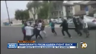 Karen immigrants fight back to ward off local gangs [upl. by Clova720]