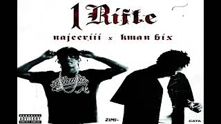 Najeerii  1 Rifle ft Kman 6ixx  Audio Music Official [upl. by Natsyrk]