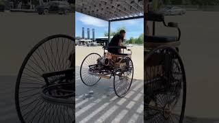 driving car of Mercedes benz 1886techvideoviraltrendingamazingfunworlddvlogblogshortsshort [upl. by Anastasio]