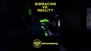 Simracing vs Reality Pitstop shorts [upl. by Milford]