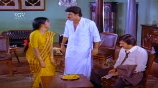 Shashikumar amp Anant Nag Wife Control Best Comedy Scenes From Maneli Ili Beedeeli Huli Kannada Movie [upl. by Yeblehs]