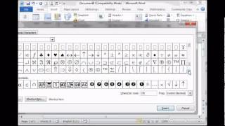 Menyisipkan simbol di Ms word [upl. by Niessuh515]