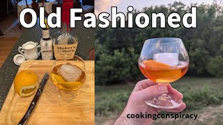 Old Fashioned Cocktail The Best Bourbon Cocktail [upl. by Ahtelahs825]