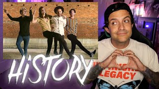 One Direction  History Official Video REACTION [upl. by Blynn]