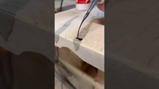 Used Starbond “microtip” to inject the glue straight into those holes Video by elmstreetshop [upl. by Adnohsar]