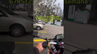 Abastecendo a MT pela 6745139 vez motovlog moto grauecorte mt03 grau [upl. by Aciraj935]