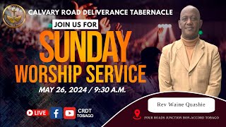 SUNDAY WORSHIP SERVICE WITH REV WAINE QUASHIE [upl. by Pillyhp]