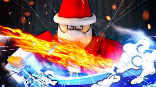 Becoming SANTA CLAUS In This DEMON SLAYER GAME FREE GIFTS [upl. by Easter442]