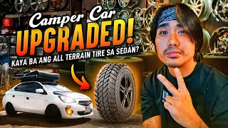 MIRAGE G4 CAR CAMPING SETUP  MAGS amp TIRES UPGRADED [upl. by Rhee]