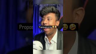 Propose gone wrong 😅 reels omegal omegalfunnyreels [upl. by Telimay]