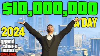 How to Make 10000000 a Day In GTA 5 Online Solo Money Guide [upl. by Pazice274]