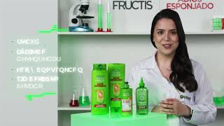 Prueba el nuevo tratamiento Keratin Glow Water   Garnier Fructis Adiós Esponjado [upl. by Eiramanad]