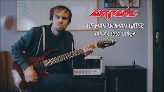 Extreme  He Man Woman Hater Guitar Solo Cover [upl. by Enid794]