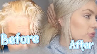 The Best Hair Toner For Blondes  Loreal 901 [upl. by Gewirtz]