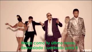 Blurred Lines  quotRobin Thicke feat TI amp Pharrellquot subtitulado al español [upl. by Iatnohs]