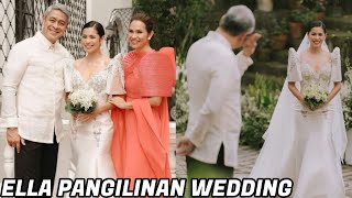 MARICEL LAXA amp ANTHONY PANGILINAN DAUGHTER WEDDING  ELLA PANGILINAN amp ENRIQUE MIRANDA WEDDING ❤️ [upl. by Utimer283]