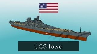 Warship Craft  USS Iowa Tutorial [upl. by Adnale]