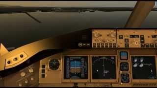 X Plane 10 Boeing 777 Worldliner Professional KSEA to CYVR [upl. by Auqenahc]