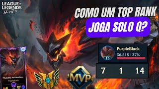 RUMO AO TOP 1 MALPHITE WILD RIFT [upl. by Cirre230]