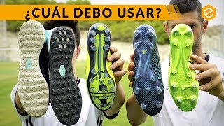 GUÍA DE SUELAS DE BOTAS DE FÚTBOL versión 2017 [upl. by Kazimir]