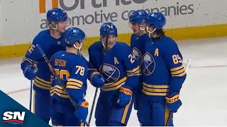 Caufield Pots His 11th But Sabres Answer With Two Goals A Minute Apart [upl. by Ahsimin]