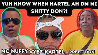 MC Nuffy Praises Vybz KartelDiss Pretti Don Clarifies His Sting Comments vybzkartel sting2024 [upl. by Shishko]