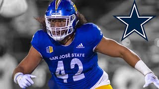 Viliami Junior Fehoko Highlights 🔥  Welcome to the Dallas Cowboys [upl. by Enecnarf]