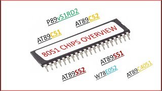 8051 Microcontroller ICs  Overview  13 [upl. by Eical526]