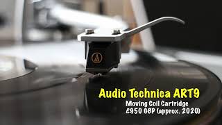 Phono Cartridge Comparison  £300 Goldring 1042 vs £900 Audio Technica ART9 [upl. by Enale649]