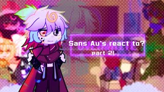 Sans aus react to  part 2  ships you may not like [upl. by Sharline124]