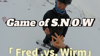 Game of SNOW Fred vs Wirm [upl. by Kussell]