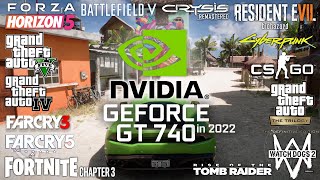 GeForce GT 740 in 2022  Test in 22 Games [upl. by Meit893]