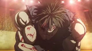 Kengan Ashura AMVMuteba Gizenga vs Masaki MiguroPlastic Heart [upl. by Lyrahc]