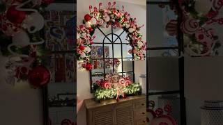 How to decorate a Christmas garland christmasdecorating christmasgarland [upl. by Qirat]