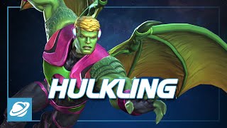 Hulkling Special Moves  Marvel Contest of Champions [upl. by Aidroc577]